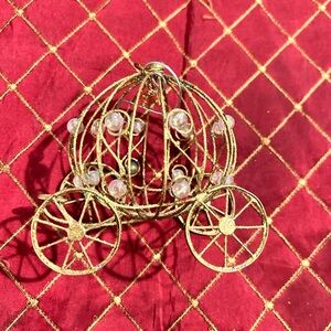 Golden coach ornament